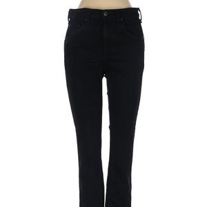 rag & bone Women's Black Jeans with Cropped Leg | Size 25